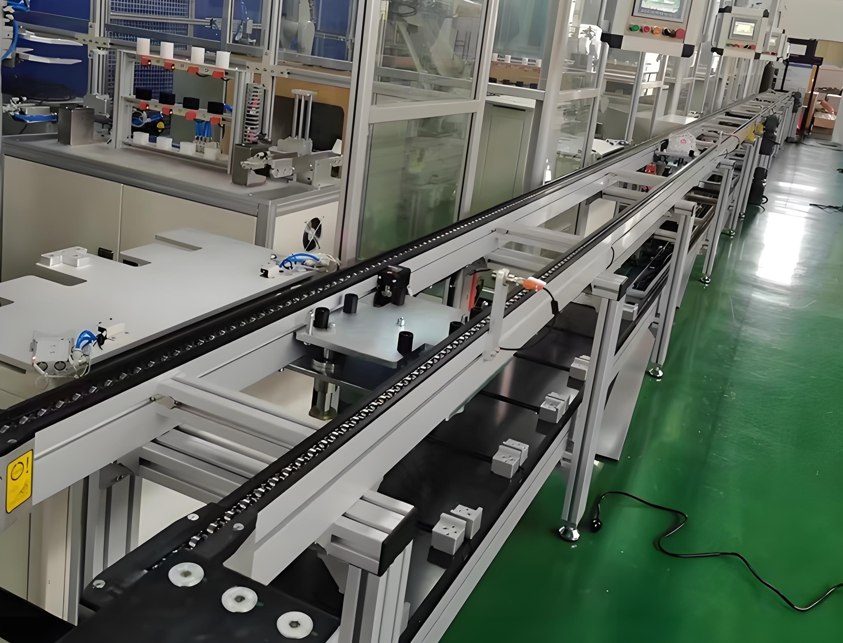 新能源電池倍速鏈輸送線